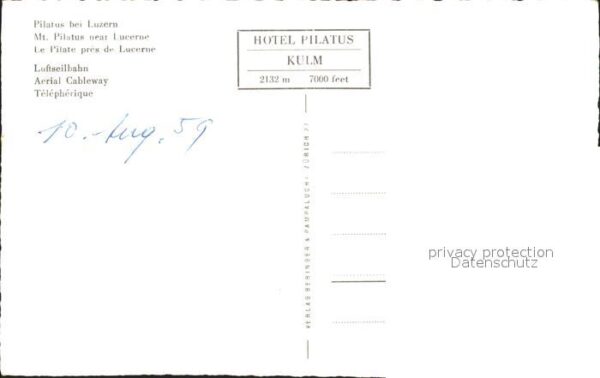 Seilbahn Pilatus – Bild 2