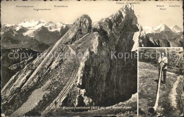 Alphorn Alphornbläser Pilatus-Tomlishorn Berner