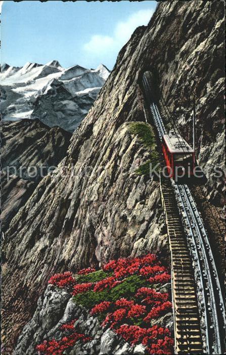 Zahnradbahn Pilatusbahn Eselwand Berneralpen