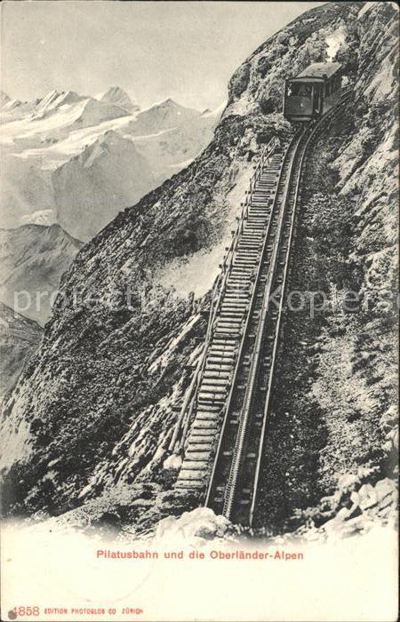 Zahnradbahn Pilatusbahn Oberländer-Alpen