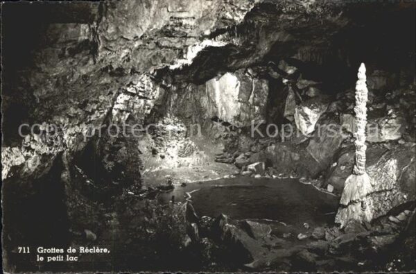 Hoehlen Caves Grottes Grottes de Reclere Petit Lac