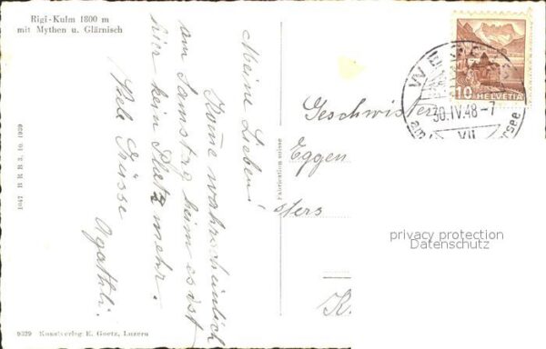 Zahnradbahn Rigi-Kulm Mythen Glärnisch – Bild 2