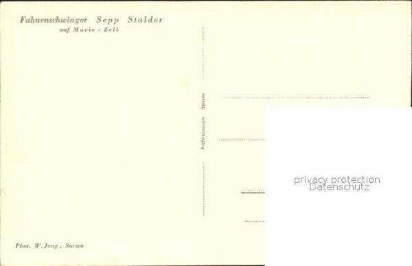 Fahnenschwingen Fahnenschwinger Sepp Stalder Marie-Zell – Bild 2