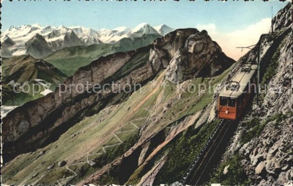 Zahnradbahn Pilatusbahn Berneralpen