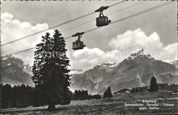 Seilbahn Gerschni-Trübsee Hahnen Engelberg