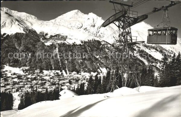 Seilbahn Bräma-Büel-Bahn Ischalp Davos Schatzalp