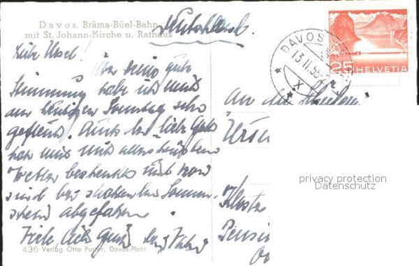 Seilbahn Bräma-Büel-Bahn Davos St. Johann-Kirche – Bild 2