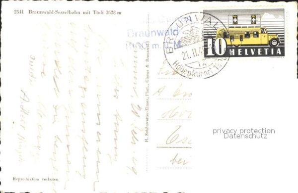 Sessellift Braunwald Tödi – Bild 2