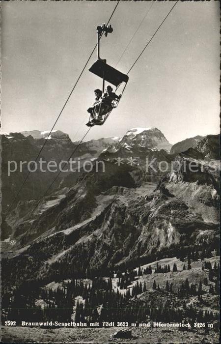 Sessellift Braunwald Tödi Bifertenstock