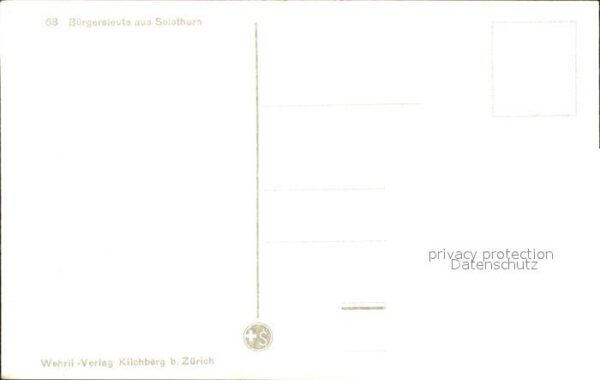 Trachten Schweiz Solothurn Bürgersleute – Bild 2