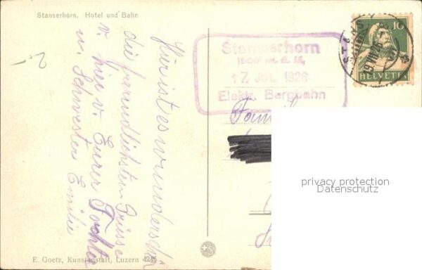 Zahnradbahn Stanserhorn Hotel – Bild 2