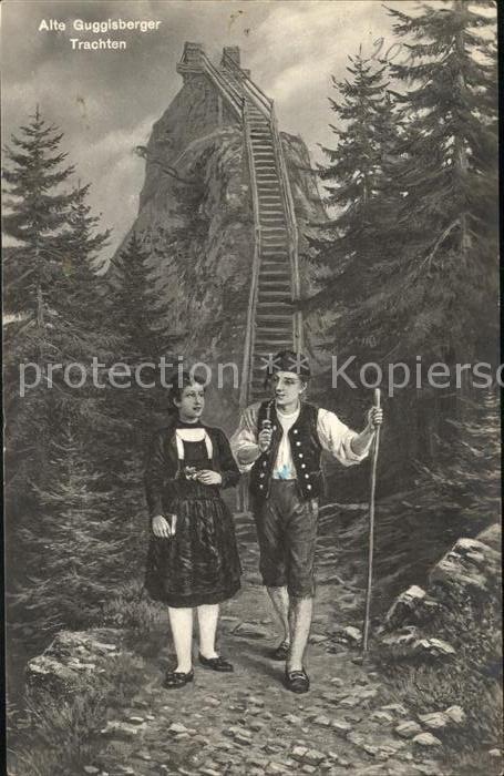 Trachten Schweiz Guggisberg Pfeife
