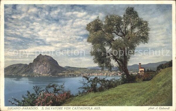 Foto Gaberell J. Nr. 5711 Lugano-Paradiso S. Salvatore
