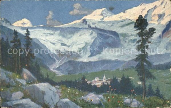 Kutscha Paolo Die Schweiz Saas Fee Allalin Mittaghorn