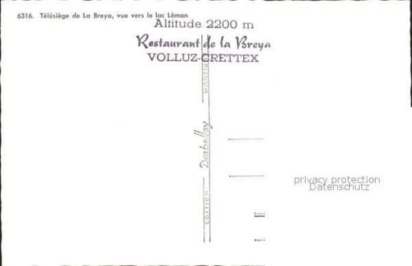 Sessellift La Breya Lac Leman – Bild 2
