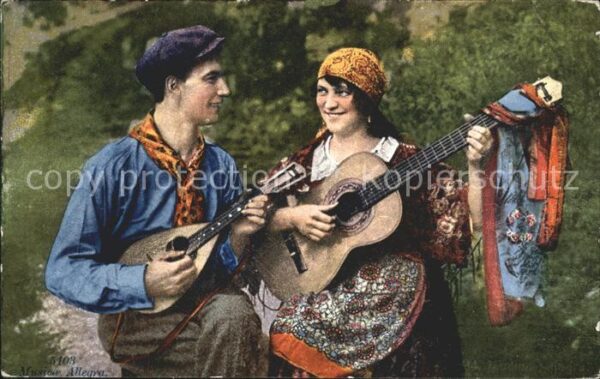 Gitarre Mandoline Trachten Tessin Ticino