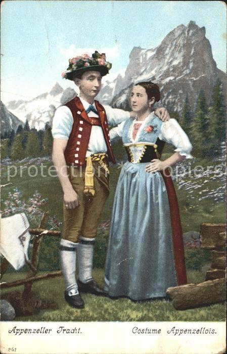 Trachten Schweiz Appenzell Costume Appenzellois