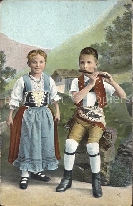 Trachten Schweiz Kinder Blöckflöte