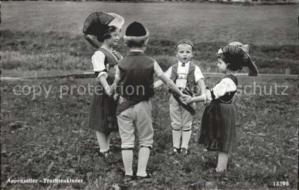 Trachten Schweiz Appenzell Kinder
