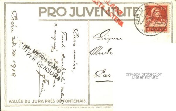 Schlatter E.E. Vallee du Jura pres de Fontenais – Bild 2