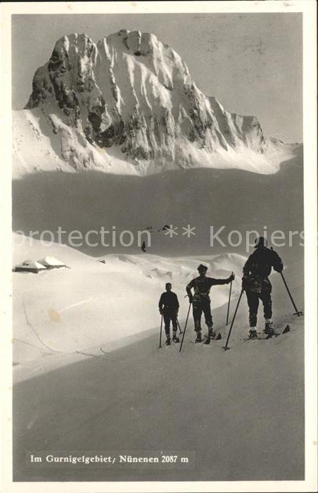 Ski-Langlauf Gurnigelgebiet Nünenen