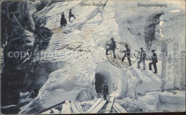 Bergsteigen Klettern Grindelwald Gletscher