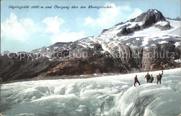Wandern Nägelisgrätli Rhonegletscher Übergang