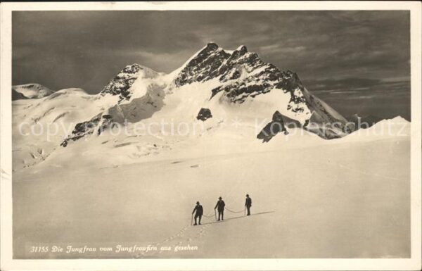 Bergsteigen Klettern Jungfrau Jungfraufirn