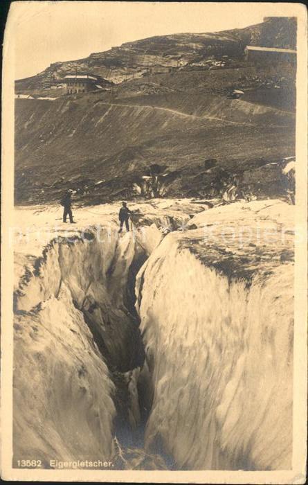 Bergsteigen Klettern Eigergletscher