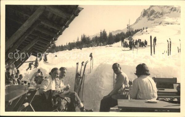 Skifahren Ski Skihütte