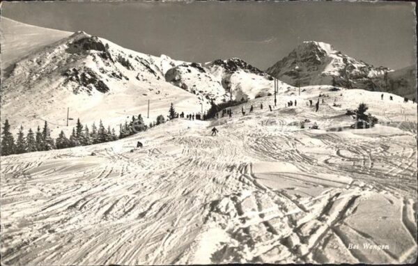 Skifahren Wengen