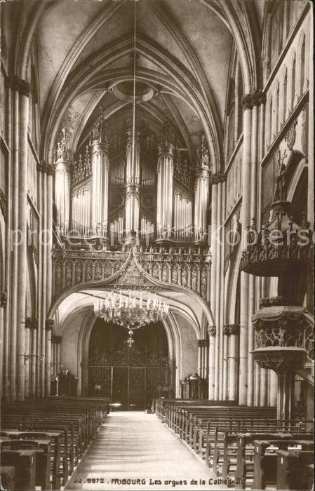 Kirchenorgel Fribourg Cathedrale