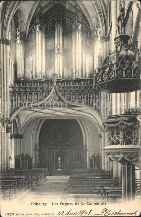 Kirchenorgel Fribourg Orgues Cathedrale