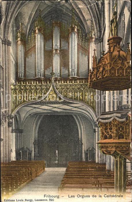 Kirchenorgel Fribourg Orgues Cathedrale