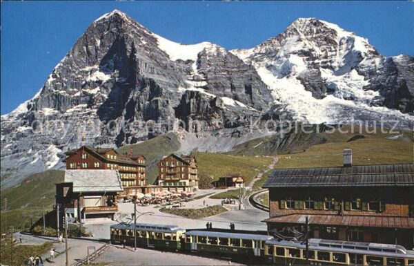 Eisenbahn Kleine Scheidegg Eiger Mönch