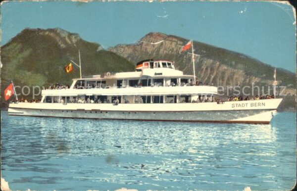 Motorschiffe Stadt Bern Thunersee