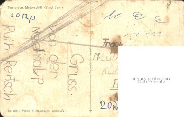 Motorschiffe Stadt Bern Thunersee – Bild 2