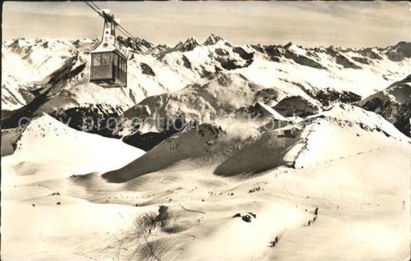 Seilbahn Weissfluhgipfel Davos-Parsenn Silvretta