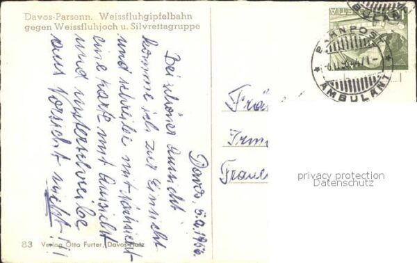 Seilbahn Weissfluhgipfel Davos-Parsenn Silvretta – Bild 2