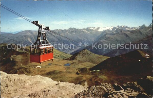Seilbahn Weissfluhgipfel Davos-Parsenn Weissfluh