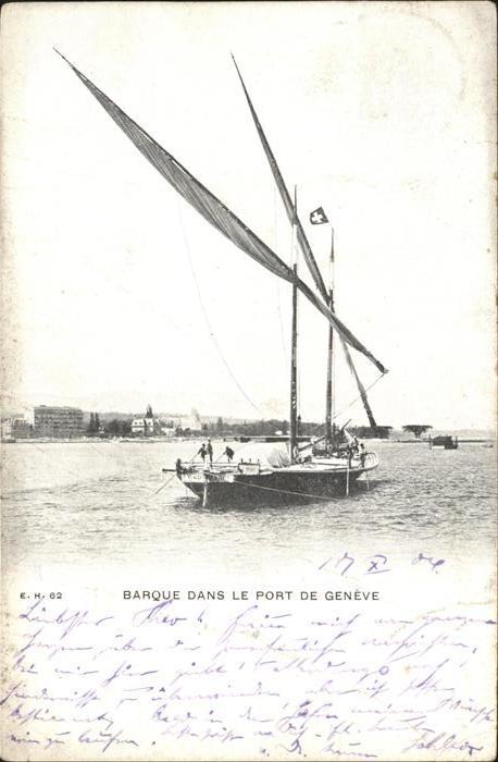 Boote Barque Port de Geneve