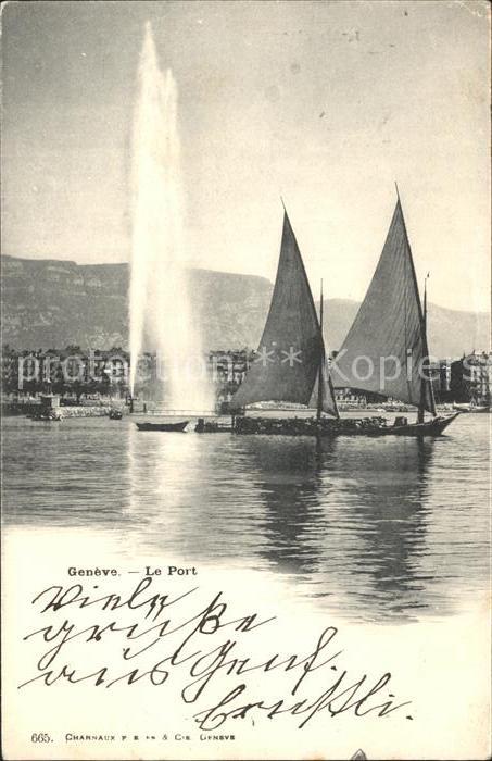Segelboote Geneve Port Hafen
