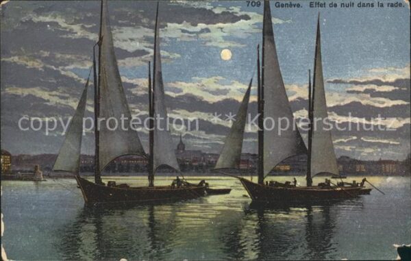 Segelboote Geneve Rade