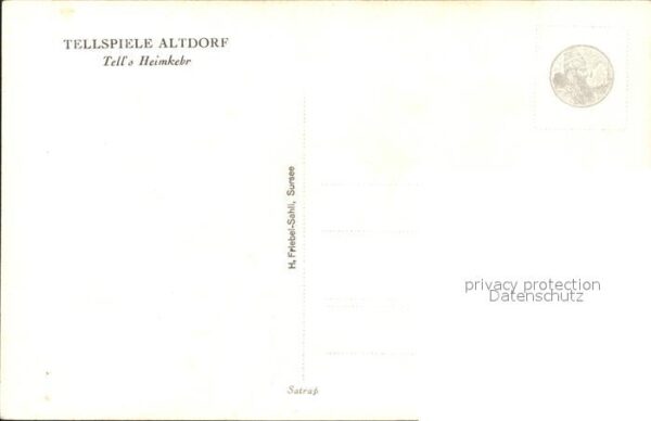 Tell Wilhelm Tellspiele Altdorf Tell's Heimkehr – Bild 2