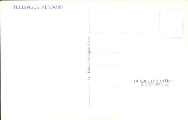 Tell Wilhelm Tellspiele Altdorf Landvolk – Bild 2