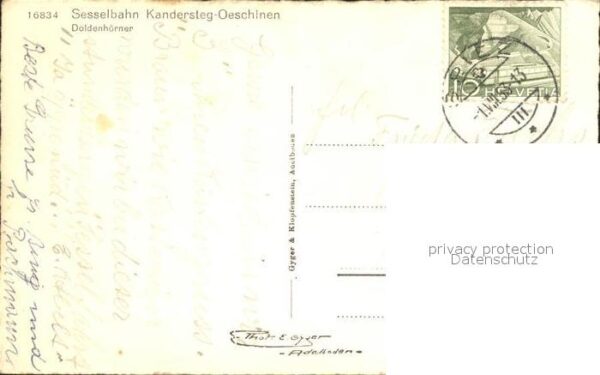 Sessellift Kandersteg-Oeschinen Doldenhörner – Bild 2