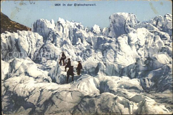 Bergsteigen Klettern Gletscher