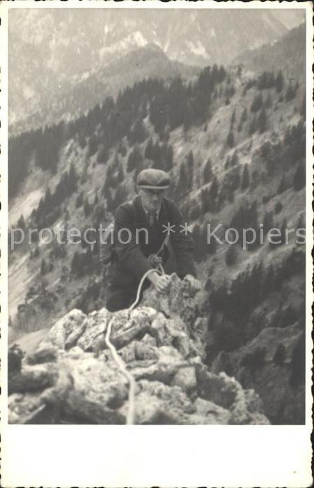 Bergsteigen Klettern Bergsteiger Seil