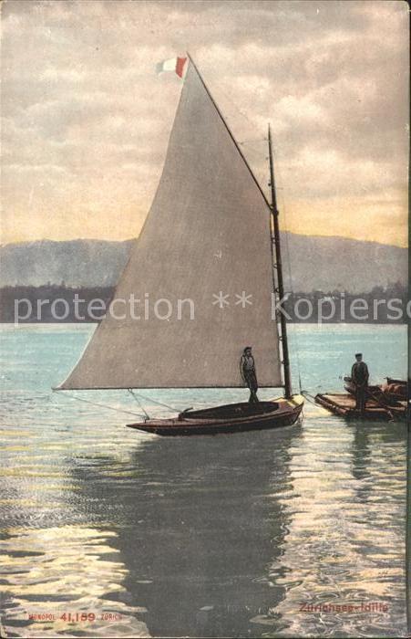 Segelboote Zürichsee