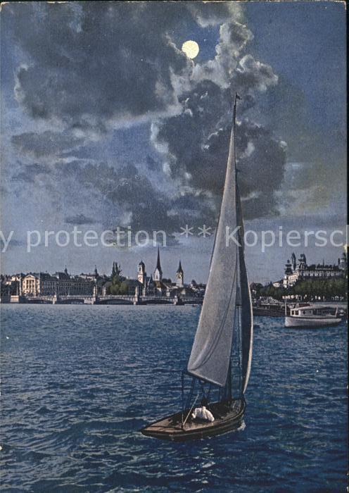 Segelboote Zürichsee
